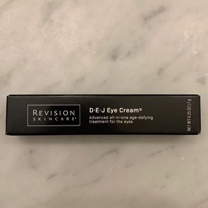 Unopened dej eye cream revision skincare